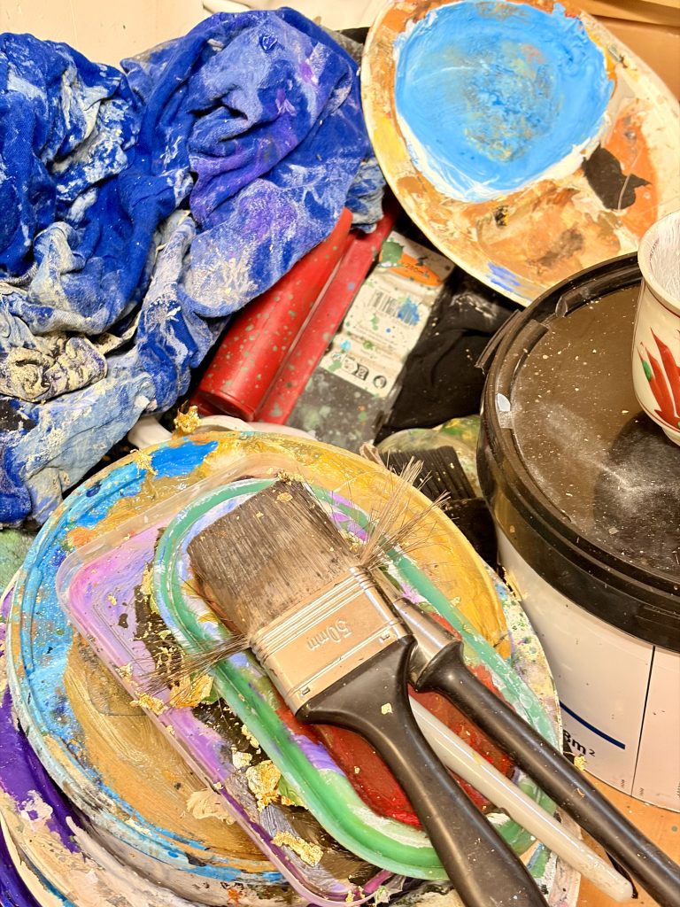 Les outils de peinture de François Farcy